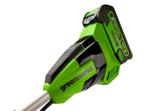 Триммер Greenworks GD40BCB 40V 2105707 (40 см) аккумуляторный — детальное фото