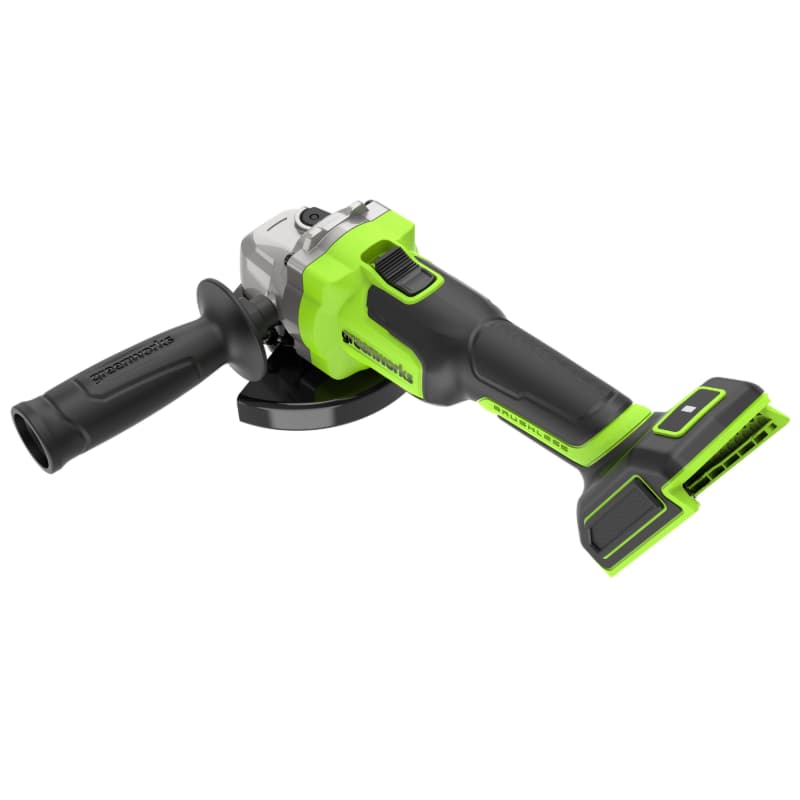 Угловая шлифовальная машина  Greenworks AG5900 24V 3201007 (125 мм) аккумуляторная — детальное фото