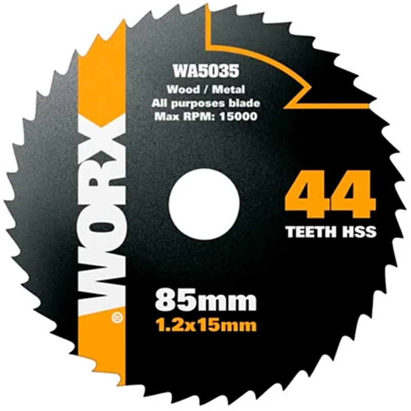 Пильный диск по металлу WORX WA5035 44T HSS — детальное фото