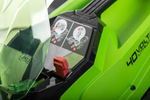 Газонокосилка Greenworks G40LM35 40V 2501907 (35 см) аккумуляторная — детальное фото
