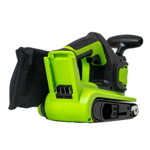 Ленточная шлифовальная машина Greenworks G24BS 24V 3100607 бесщеточная аккумуляторная — детальное фото
