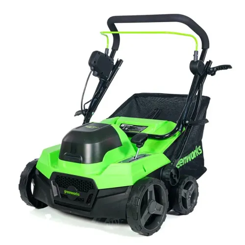 Аэратор-скарификатор Greenworks GD40SC38II 40V 2517607 бесщеточный аккумуляторный