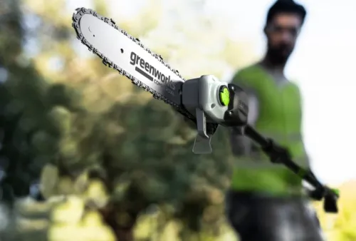 Высоторез-сучкорез телескопический Greenworks PS102T 82V 1402407 (25 см) бесщеточный аккумуляторный