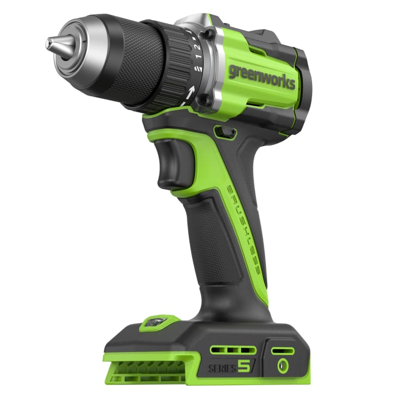 Дрель-шуруповерт 30/60 Нм аккумуляторная Greenworks 24V DD560 3708407CUA, бесщеточная, с АКБ на 2 А*ч и ЗУ