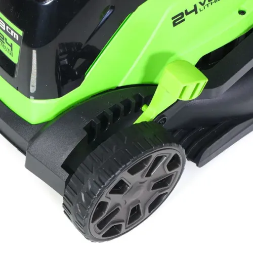Газонокосилка Greenworks GD24LM33 24V 2516107 (33 см) бесщеточная аккумуляторная — детальное фото