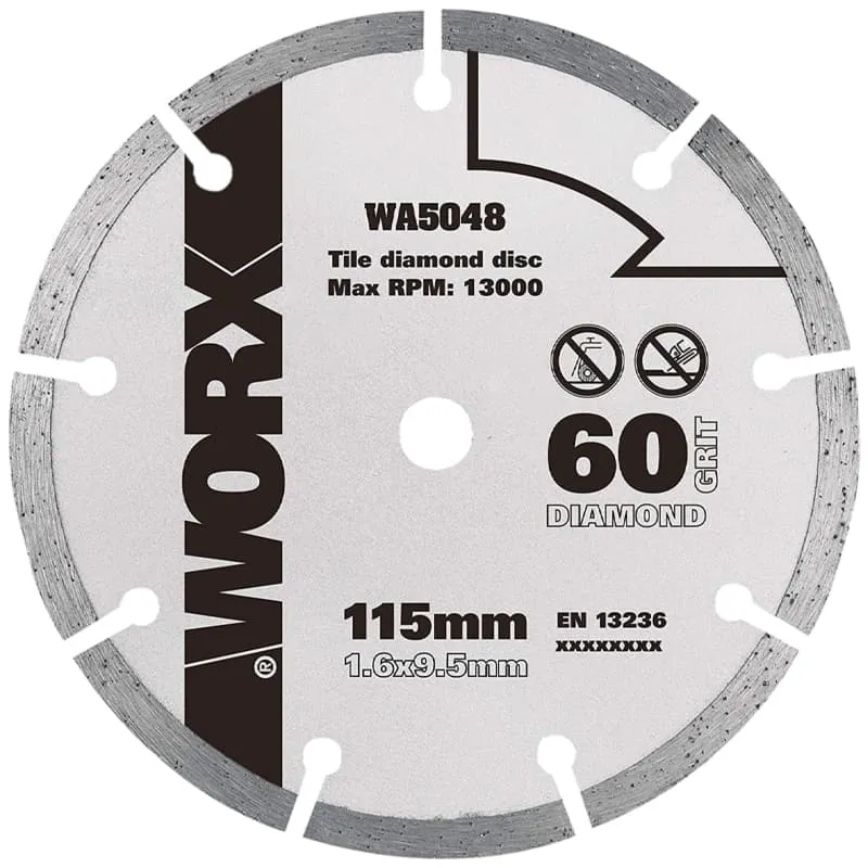 Пильный диск алмазный WORX WA5048 — детальное фото