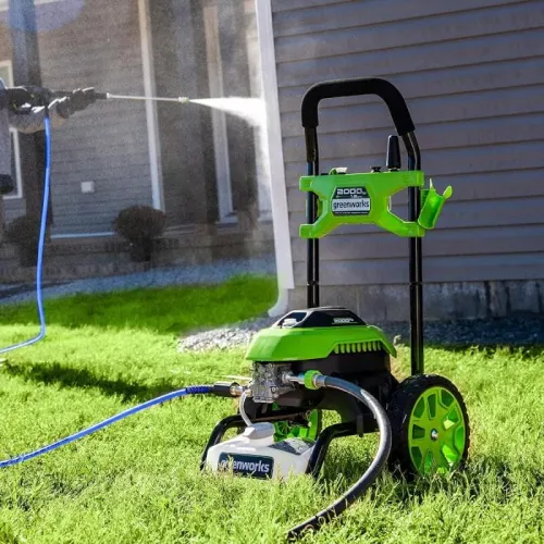 Мойка высокого давления Greenworks GHP2000 5105507 (140 бар) электрическая — детальное фото
