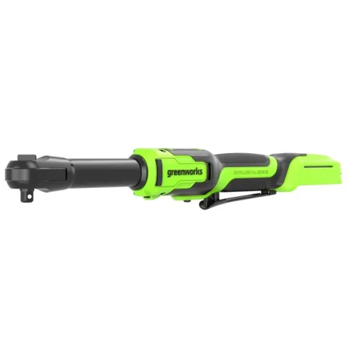 Гайковерт-трещотка удлиненная Greenworks GD24RWX 24V 3803907 (1/2) бесщеточная аккумуляторная — детальное фото