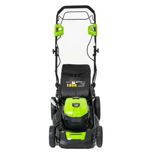 Самоходная газонокосилка Greenworks GD40LM46SP 40V 2506807 (46 см) аккумуляторная — детальное фото