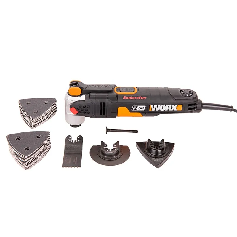 Реноватор WORX WX681 UI Sonicrafter SDS 220V 450Вт электрический — детальное фото