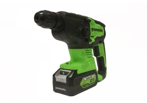 Перфоратор Greenworks GD24SDS2 24V 3803007 (2 Дж) бесщеточный аккумуляторный