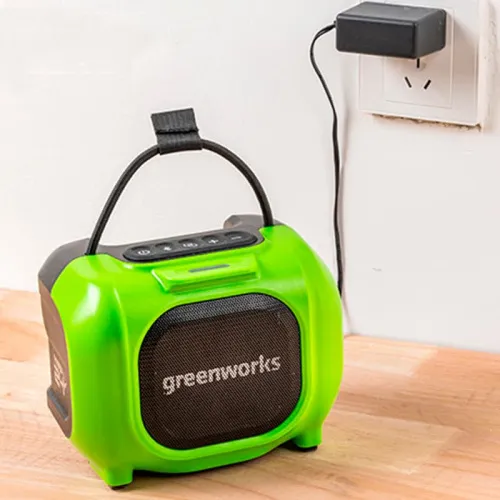 Беспроводная акустическая система (колонка) Greenworks GPT-MNBS 24V/220V 3503107 аккумуляторная