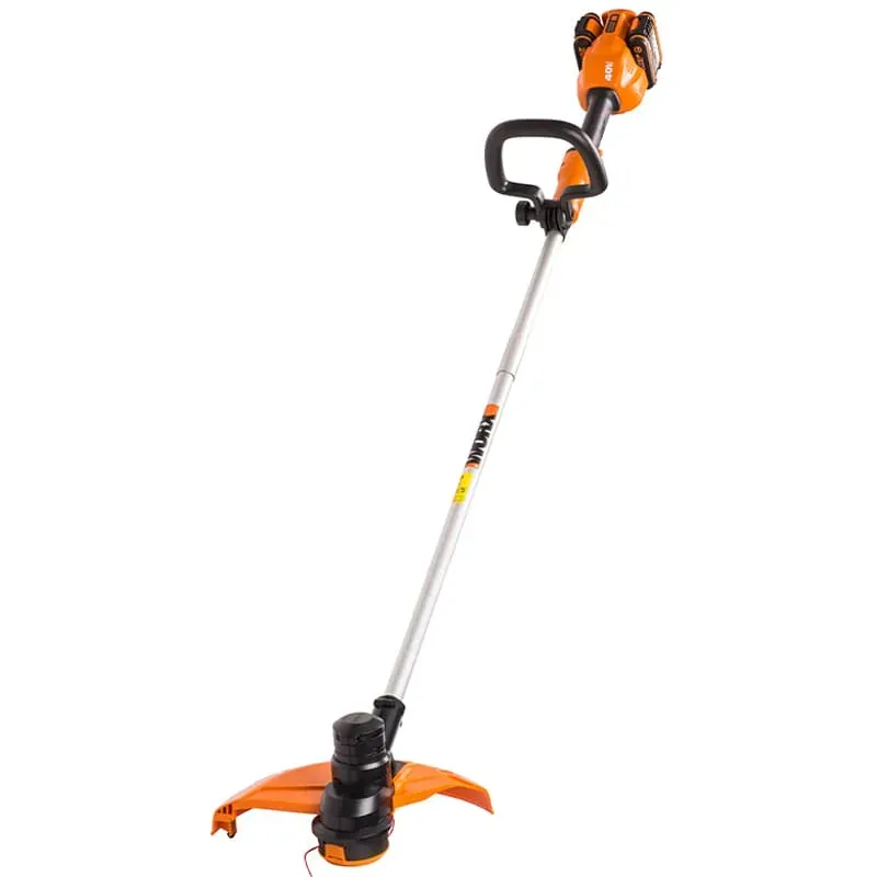 Триммер WORX WG183E 40V аккумуляторный, с 2хАКБ на 2 А*ч и ЗУ