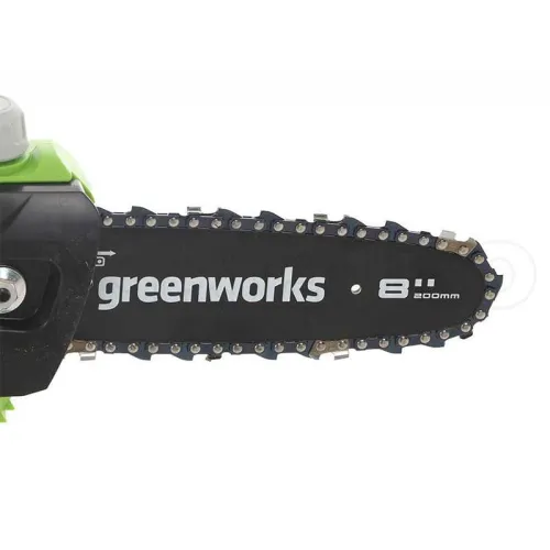 Высоторез-сучкорез Greenworks G40PSF 40V 1401107 (20 см) аккумуляторный — детальное фото