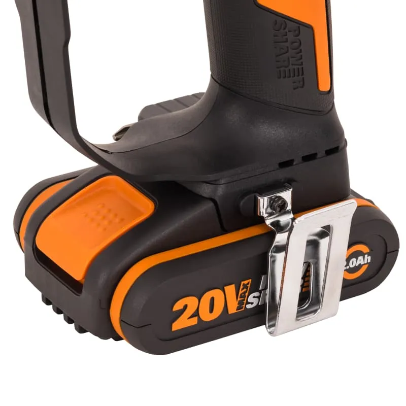 Дрель-шуруповерт WORX WX177 20V Switchdriver 2.0 50Нм аккумуляторная бесщеточная — детальное фото