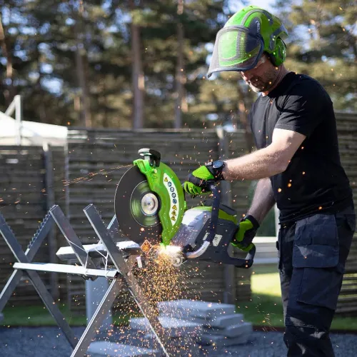 Бетонорез Greenworks 82PC14 82V 1501307 (350 мм) аккумуляторный