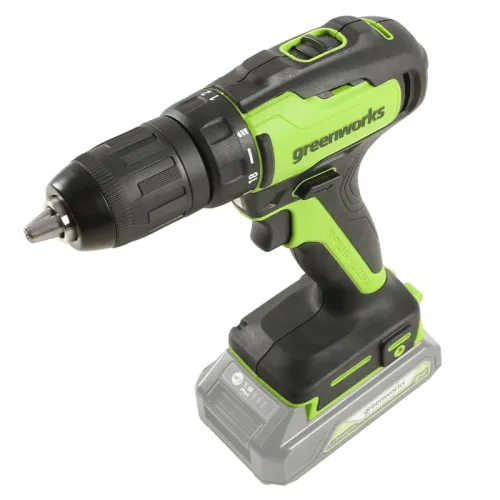 Дрель-шуруповерт Greenworks GD24DD35 24V 3704007  бесщеточная аккумуляторная