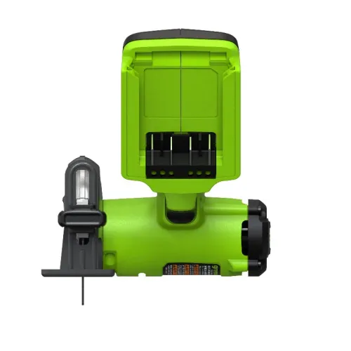 Угловая шлифмашина (болгарка) Greenworks GD24UCS 24V 3402007 (76 мм) бесщеточная аккумуляторная