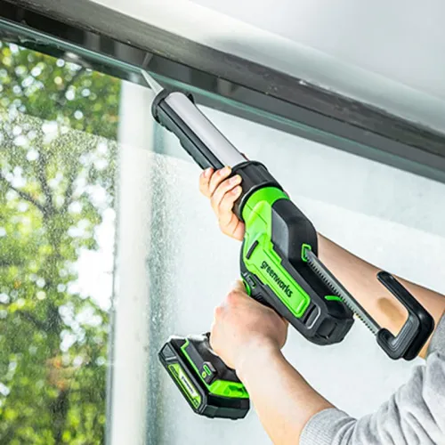 Пистолет для герметика Greenworks G24CAU 24V 3501707 аккумуляторный