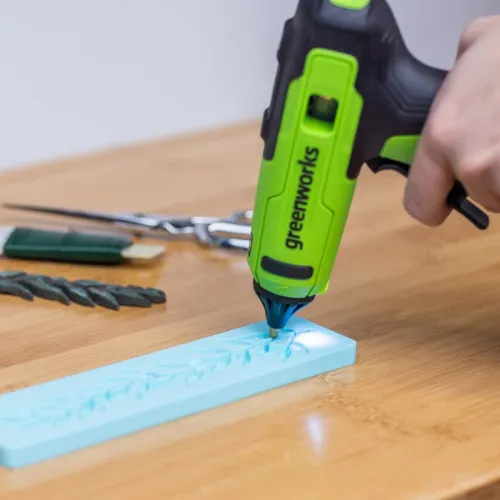Клеевой пистолет Greenworks G24GLG 24V 3502207 аккумуляторный