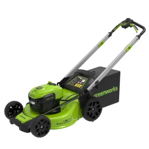 Газонокосилка самоходная Greenworks GD40LM48SP 40V 2517407 (48 см) бесщеточная аккумуляторная — фото товара