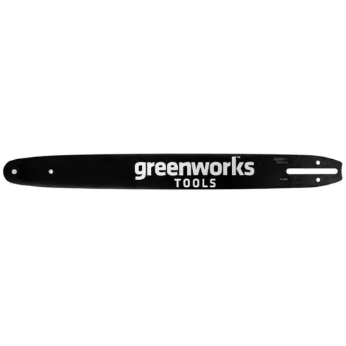 Шина 40 см 2948707 для цепных пил Greenworks GD60CS40 60V 2006907, GCS1840 1800W 20027 — детальное фото