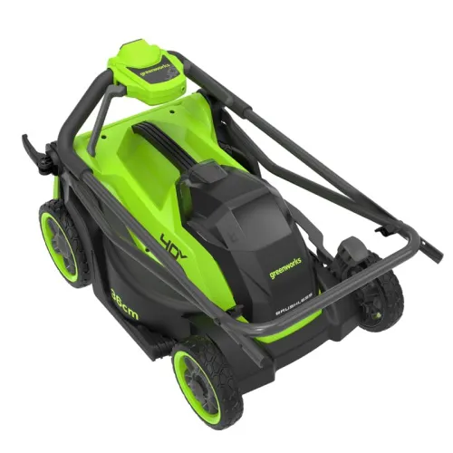 Газонокосилка Greenworks GD40LM361 40V 2520807 (36 см) бесщеточная аккумуляторная — детальное фото