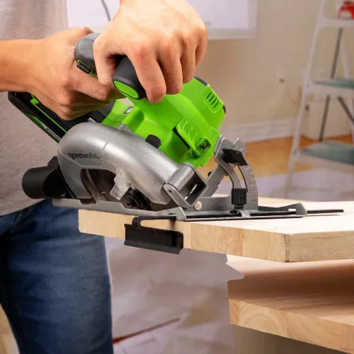 Циркулярная пила Greenworks GD24CS165 24V 1501607 бесщеточная аккумуляторная