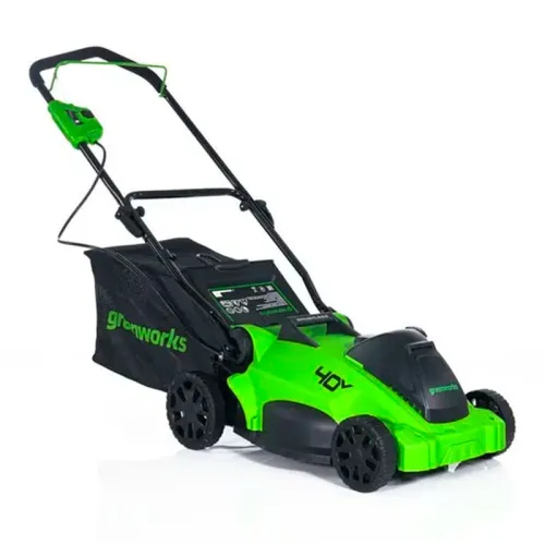 Газонокосилка Greenworks GD40LM16X 40V 2517907 (41 см) бесщеточная аккумуляторная — детальное фото