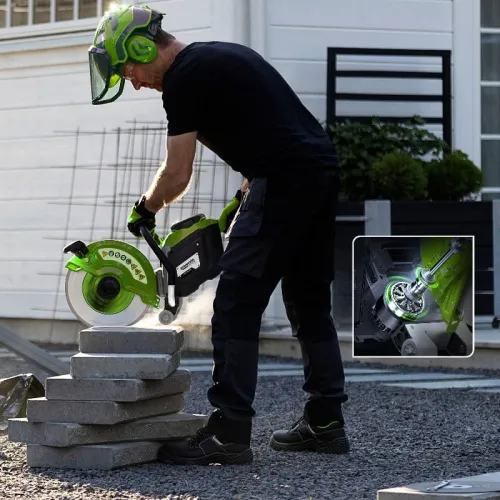 Бетонорез Greenworks 82PC14 82V 1501307 (350 мм) аккумуляторный