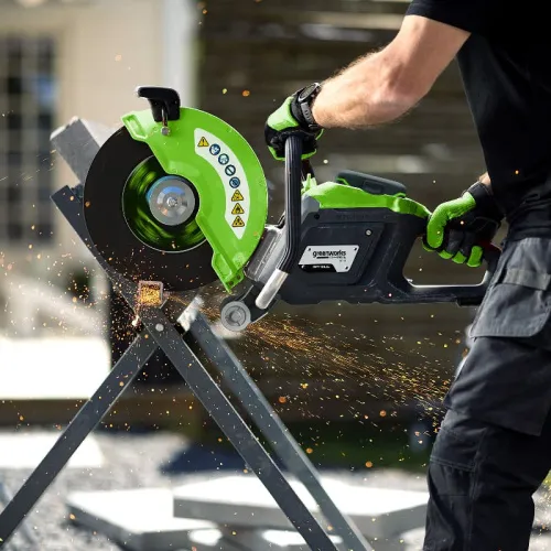 Бетонорез Greenworks 82PC14 82V 1501307 (350 мм) аккумуляторный