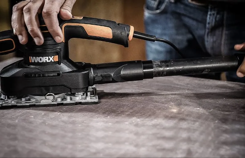 Виброшлифмашина WORX WX641 220V 250Вт электрическая — детальное фото