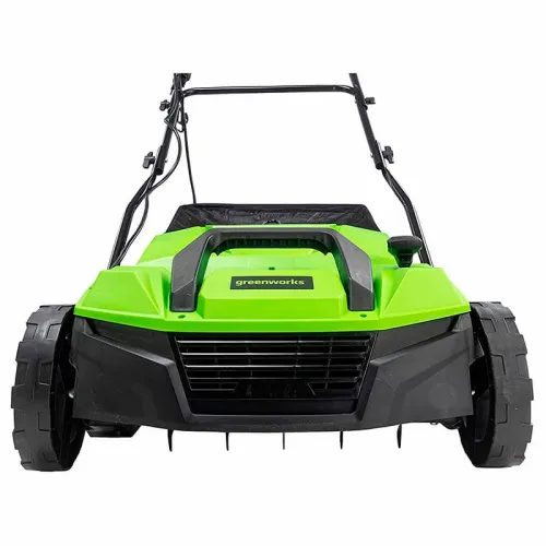 Аэратор-скарификатор Greenworks GDT15 1600W 2515507 (36 см) электрический — детальное фото