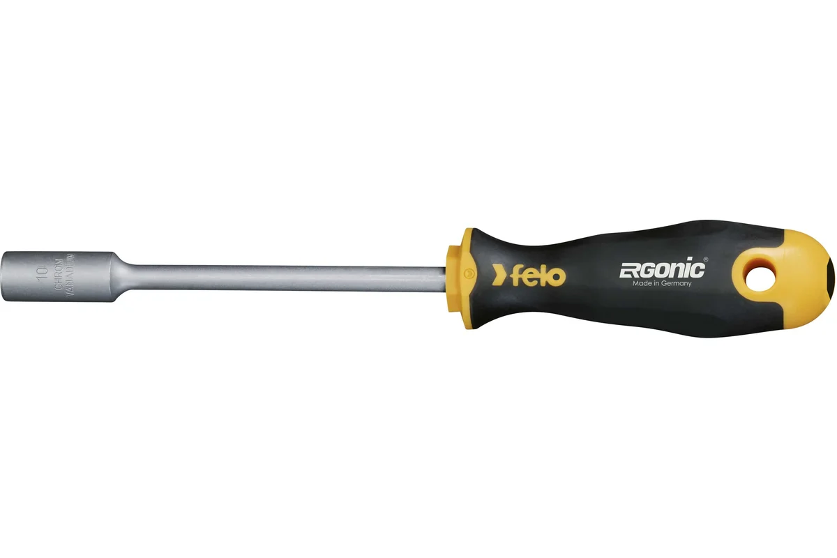 Отвертка Felo Ergonic торцевой ключ SW 10,0x125 42810040 — детальное фото