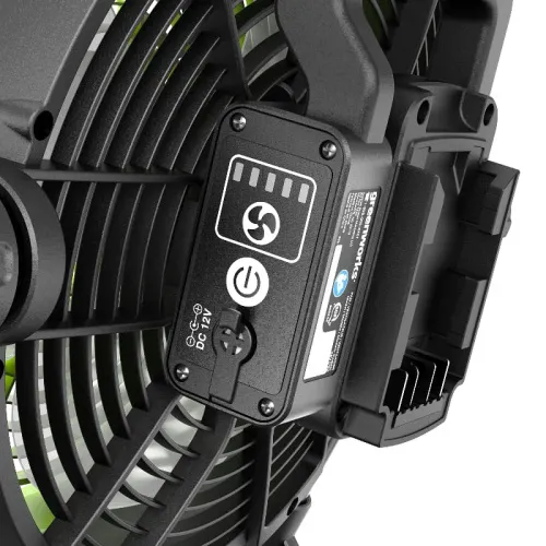 Вентилятор с гибридным питанием Greenworks G24FAN 24V/110-240V 3503407 аккумуляторный