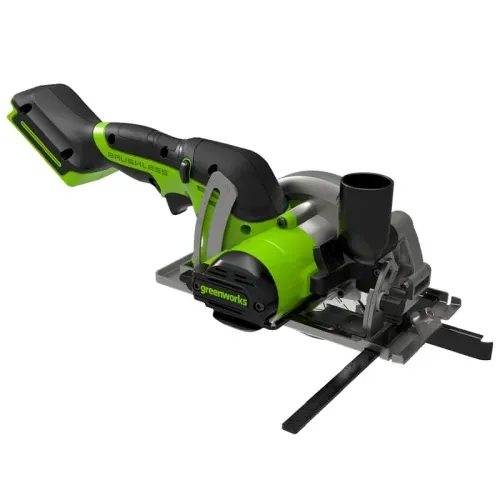 Циркулярная мини-пила Greenworks G24MCS 24V 1501207 бесщеточная аккумуляторная