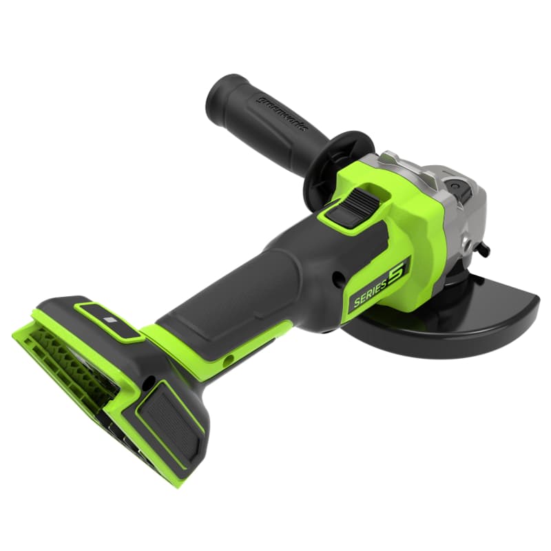 Угловая шлифовальная машина  Greenworks AG5900 24V 3201007 (125 мм) аккумуляторная — детальное фото