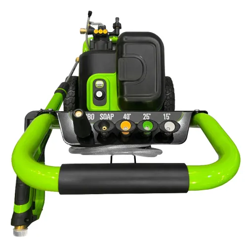 Мойка высокого давления Greenworks GDPW60DP 60V 5106207 (250 бар) с портом на два аккумулятора бесщеточная аккумуляторная — детальное фото
